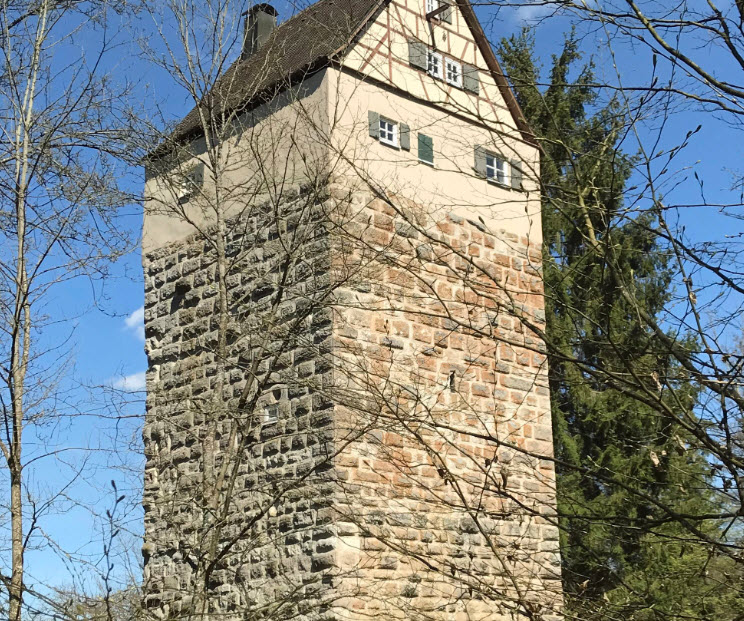 Turmhügelburg Leinroden, Germany